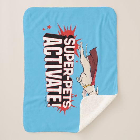 Couverture Sherpa Krypto : Super-Animaux Activez ! (Devant)