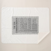 Couverture Sherpa La Bible des dix commandements (Devant (Horizontal))