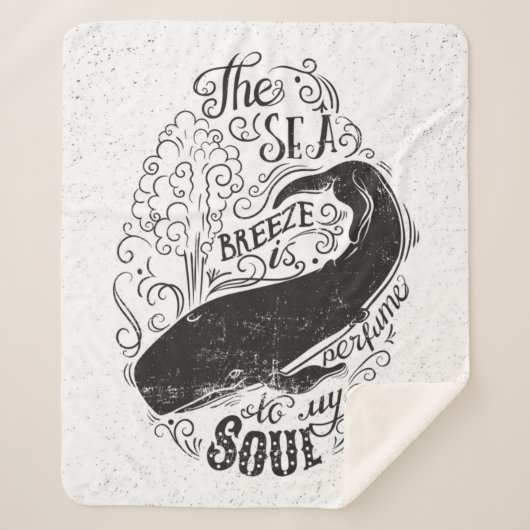 Couverture Sherpa La brise marine est parfum (Devant)