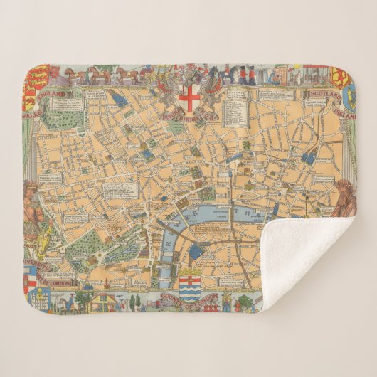Couverture Sherpa La carte des enfants de Londres, Angleterre (Devant (Horizontal))