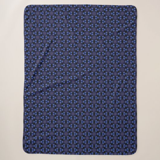 Couverture Sherpa La collection Velvet Sapphire (Devant)