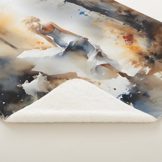 Couverture Sherpa La Dame À Travers Une Forêt (3/4)