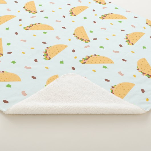 Couverture Sherpa La faim du Motif de Tacos (3/4)