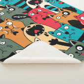 Couverture Sherpa La foule des chats (3/4)