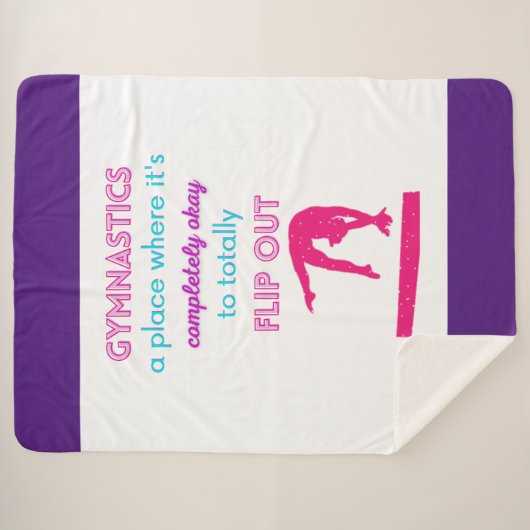 Couverture Sherpa La gymnastique Un endroit où il fait bon se retour (Devant (Horizontal))