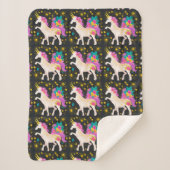 Couverture Sherpa La licorne So Extra (Devant)