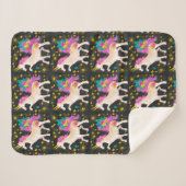 Couverture Sherpa La licorne So Extra (Devant (Horizontal))