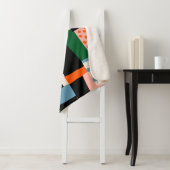 Couverture Sherpa La main a dessiné différentes formes. Abstrait con (En situation)