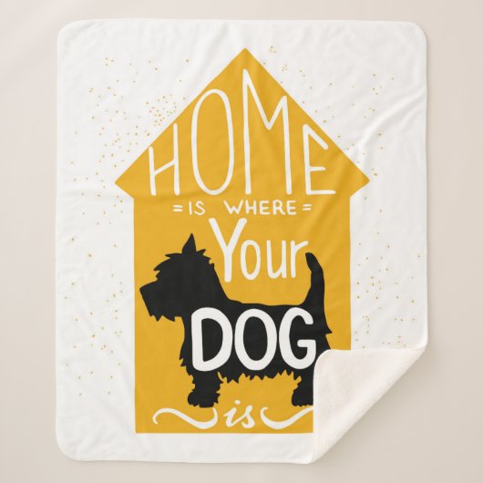 Couverture Sherpa La maison est où le chien est (Devant)
