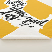 Couverture Sherpa La maison est où votre chien est (3/4)