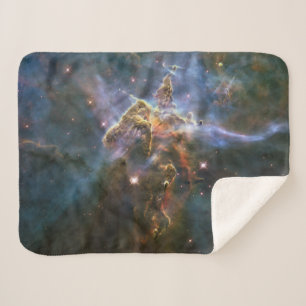 Couverture Sherpa La montagne mystique en Carina Nebula Espace Hubbl