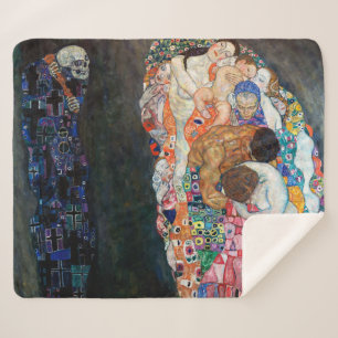 Couverture Sherpa La mort et la vie Gustav Klimt