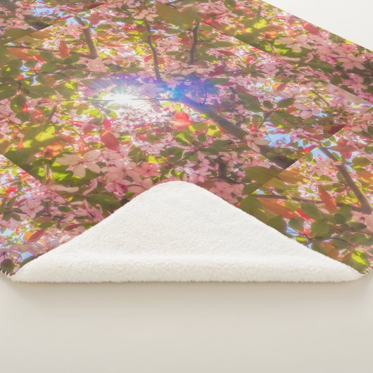 Couverture Sherpa La nature fleurit fleurs lumière fleur soleil (3/4)
