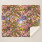 Couverture Sherpa La nature fleurit fleurs lumière fleur soleil (Devant (Horizontal))