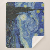 Couverture Sherpa La nuit étoilée de Van Gogh (Devant)