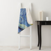 Couverture Sherpa La nuit étoilée de Van Gogh (En situation)