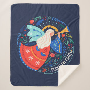 Couverture Sherpa La paix sur Terre Angel Design