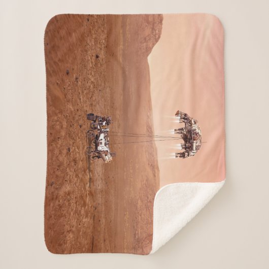 Couverture Sherpa La Persévérance Arrive En Toute Sécurité Sur Mars. (Devant)
