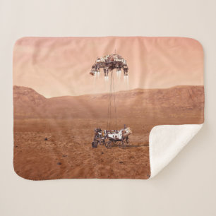Couverture Sherpa La Persévérance Arrive En Toute Sécurité Sur Mars.