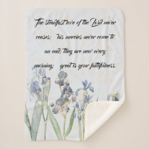 Couverture Sherpa La pitié d'amour de l'iris bleu de Dieu fleurit l