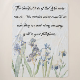 Couverture Sherpa La pitié d'amour de l'iris bleu de Dieu fleurit l