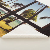 Couverture Sherpa La plage tropicale Fiji Beach Scene (3/4)