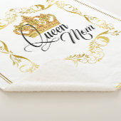 Couverture Sherpa La Reine de la Couronne personnalisée Maman - Sher (3/4)