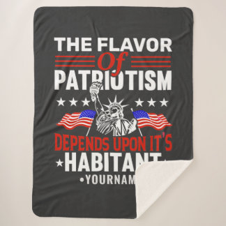 Couverture Sherpa La saveur du patriotisme dépend de son habitude