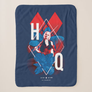 Couverture Sherpa La Suicide Squad | Harley Quinn Fern & Diamonds