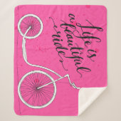 Couverture Sherpa La vie est un beau rose de tour (Devant)