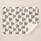 Couverture Sherpa Labrador Retriever Chien (Devant (Horizontal))
