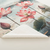 Couverture Sherpa Lac de lotus au clair de lune (7) (3/4)
