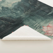 Couverture Sherpa Lac de lotus au clair de lune (8) (3/4)