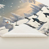 Couverture Sherpa "Lac gelé Sérénité" (3/4)