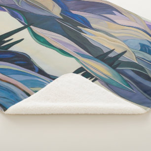 Couverture Sherpa Lac Mirror Franklin Carmichael