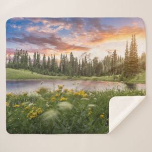 Couverture Sherpa Lac Tipsoo du mont Rainier