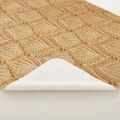 Couverture Sherpa lace fabric textures (3/4)