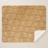 Couverture Sherpa lace fabric textures (Devant (Horizontal))