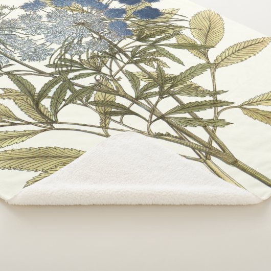 Couverture Sherpa Lacy Feuilles - Fleurs et verdure (3/4)