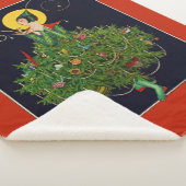 COUVERTURE SHERPA LADAL AVEC NOËL CADEAUX ART DÉCO BEAUTÉ MODE (3/4)