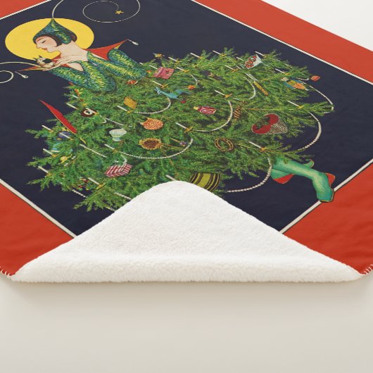 COUVERTURE SHERPA LADAL AVEC NOËL CADEAUX ART DÉCO BEAUTÉ MODE (3/4)