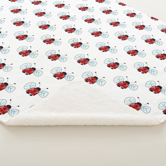 Couverture Sherpa Ladybug (3/4)