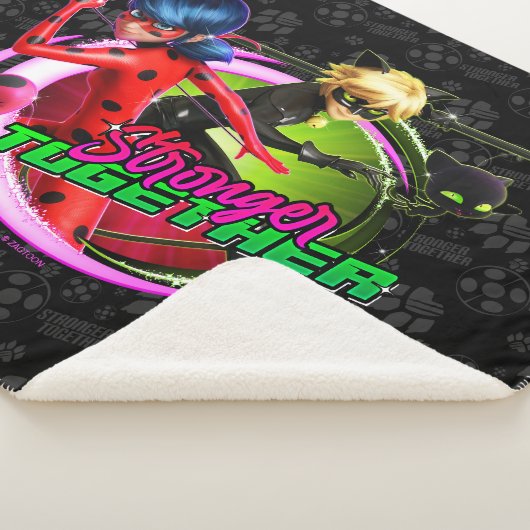 Couverture Sherpa Ladybug & Cat Noir | Ensemble plus fort (3/4)