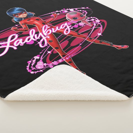 Couverture Sherpa Ladybug et Tikki Graphic (3/4)