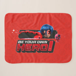 Couverture Sherpa Ladybug et Tikki Soyez Votre Propre Héros !