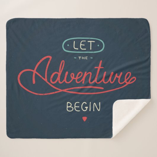 Couverture Sherpa Laissez l'aventure commencer (Devant (Horizontal))
