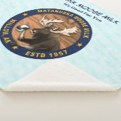 Couverture Sherpa Lait de l'élan de Matanuska (3/4)