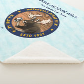 Couverture Sherpa Lait d'orignal Matanuska (3/4)