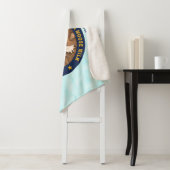 Couverture Sherpa Lait d'orignal Matanuska (En situation)