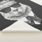 Couverture Sherpa Lama chic (3/4)